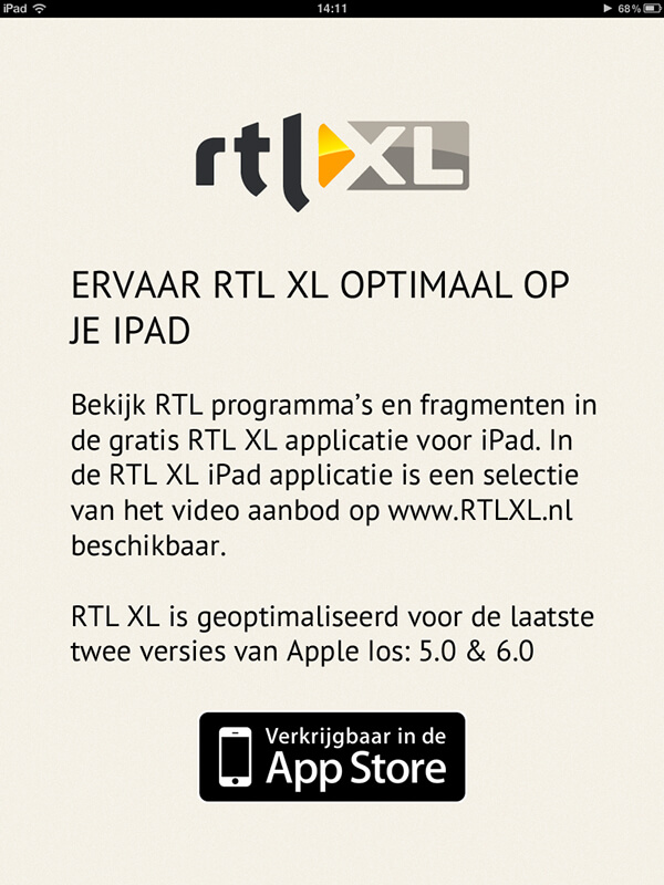 RTL XL Apple
