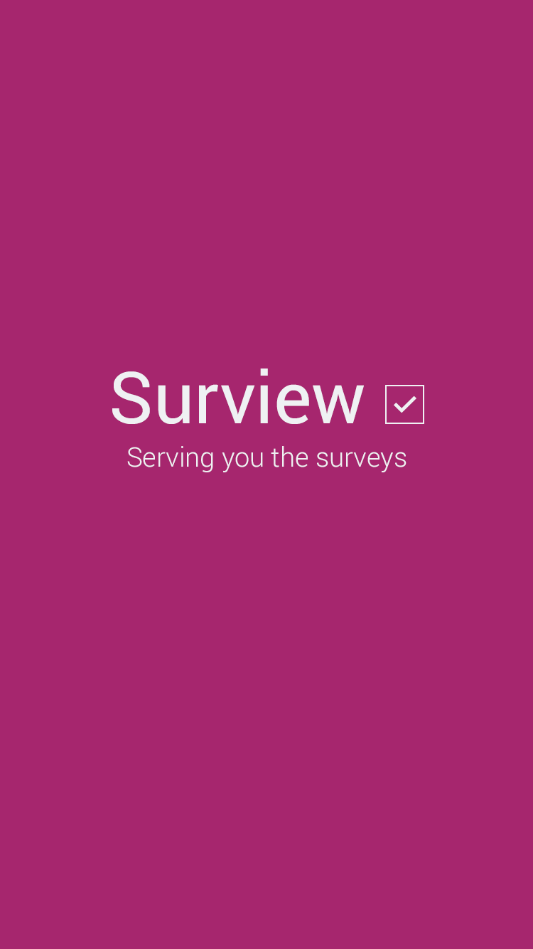 IBM survey app loading screen